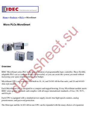 FC4A-D40S3 datasheet  